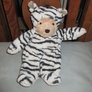 Vintage RICH'S Stuffed Bear with Tiger Stripes
